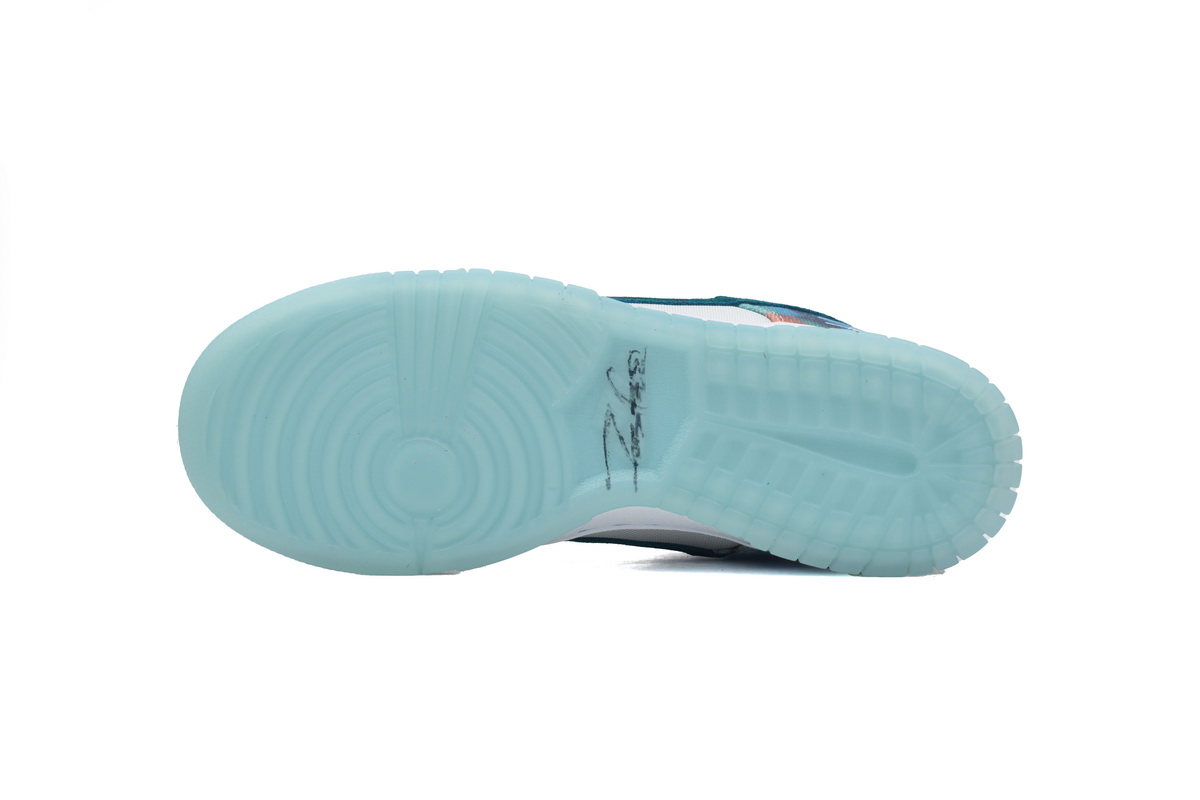 PK God Batch Nike SB Dunk Low Futura Laboratories Bleached Aqua HF6061-400