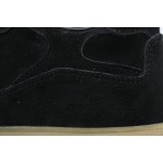 PK God Batch Prada Trail faded suede sneakers Black