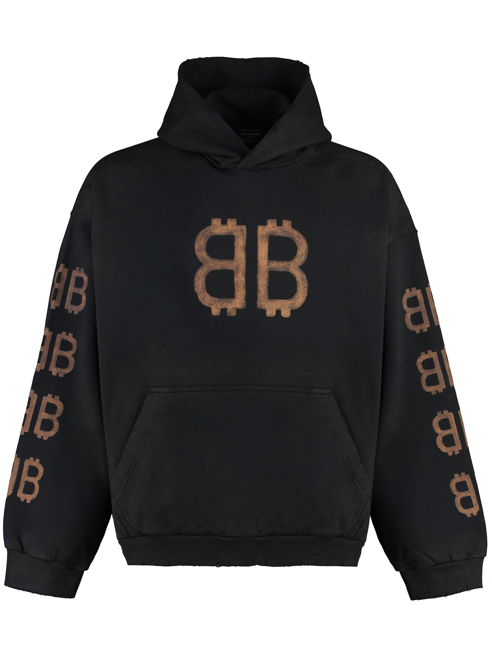 Balenciaga Crypto BB-print hoodie