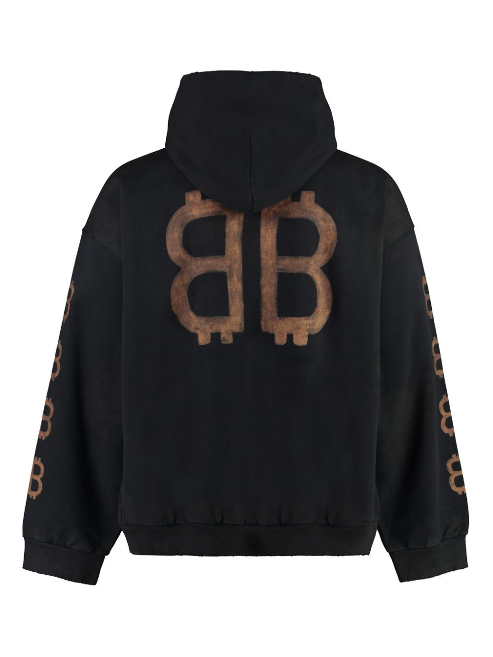Balenciaga Crypto BB-print hoodie