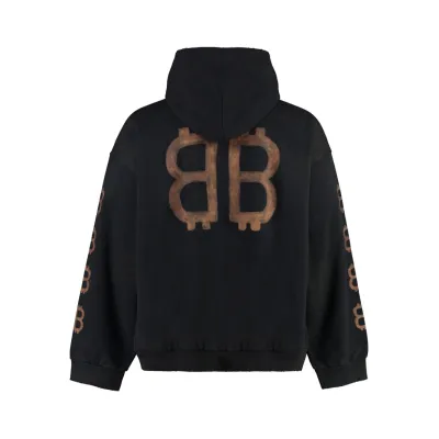 Balenciaga Crypto BB-print hoodie 02