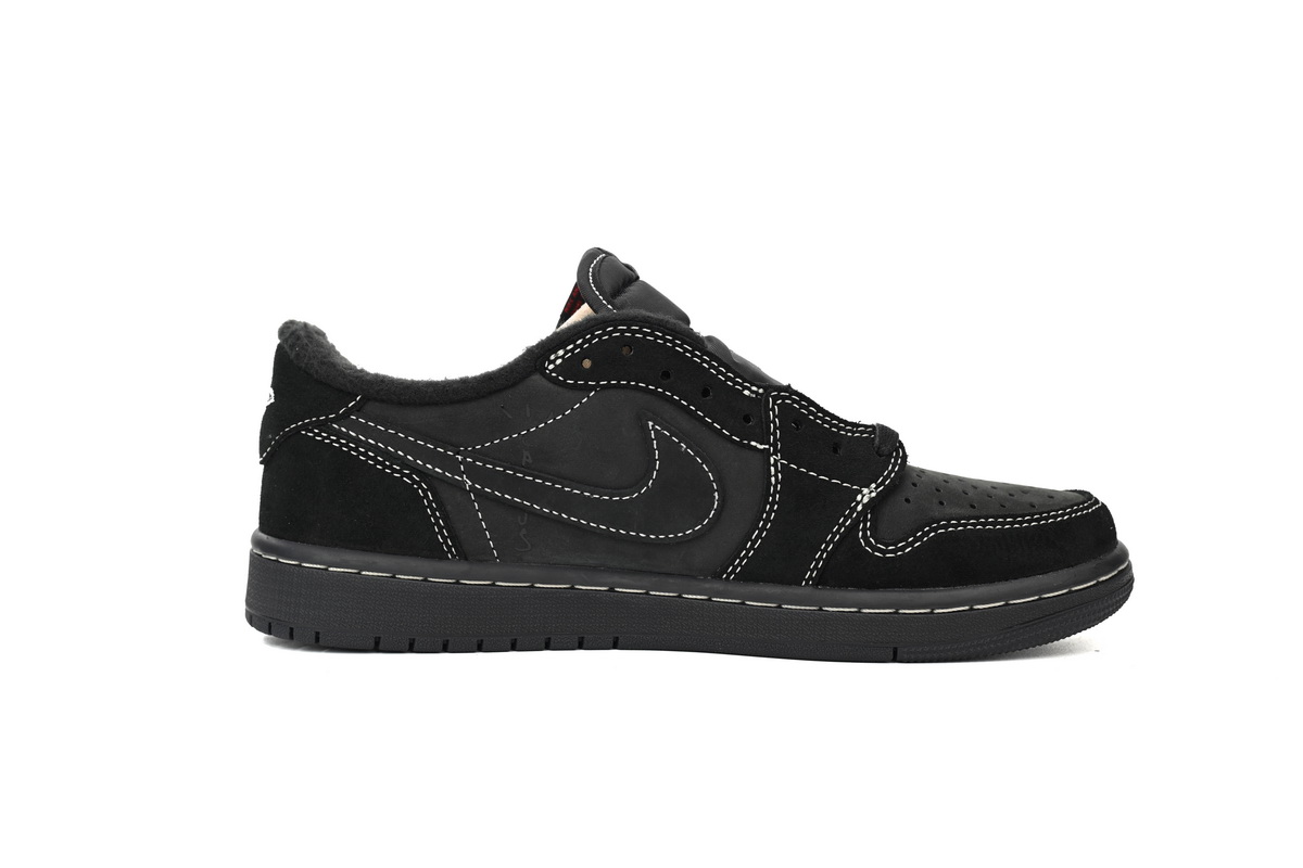 PK God Batch Air Jordan 1 Retro Low OG SP Travis Scott Black Phantom DM7866-001