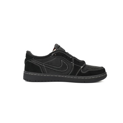PK God Batch Air Jordan 1 Retro Low OG SP Travis Scott Black Phantom DM7866-001 02