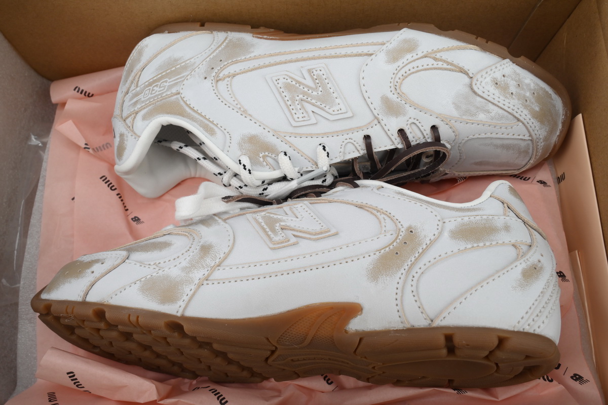 New Balance 530 SL Miu Miu White Gum 5E165E 3F33 F0009 F D005