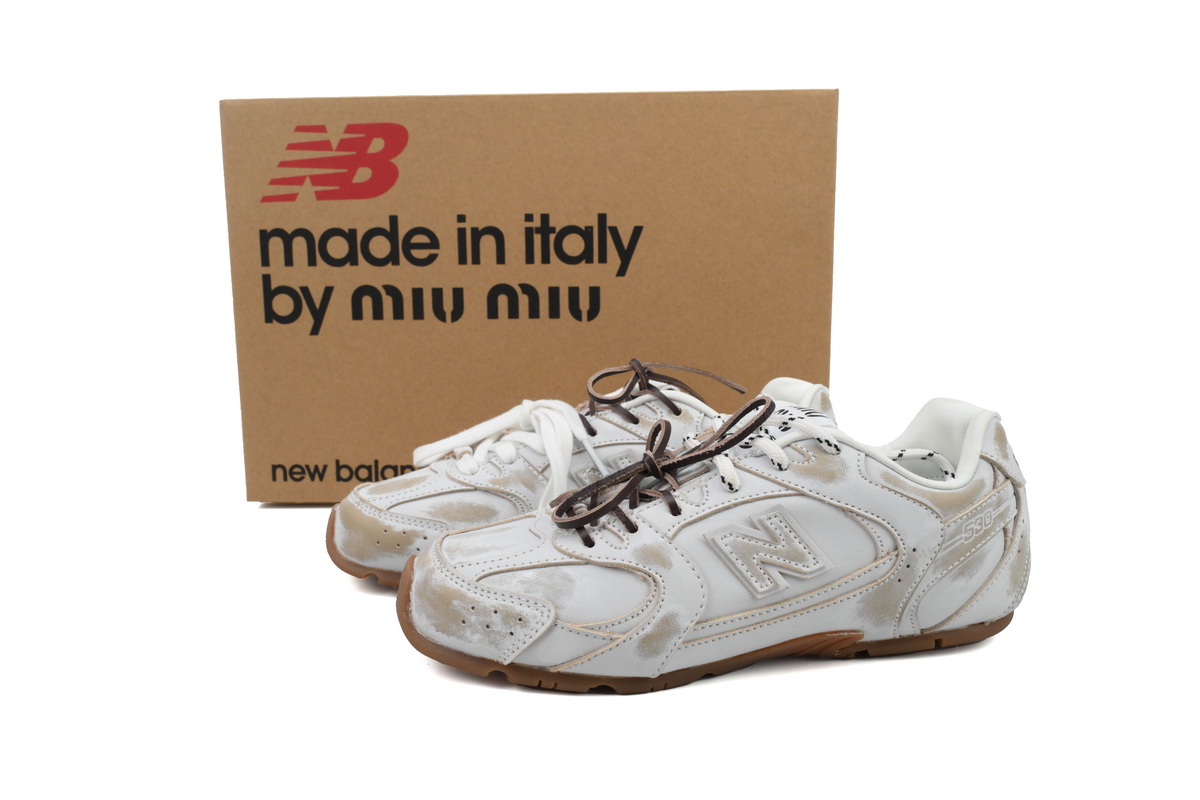 New Balance 530 SL Miu Miu White Gum 5E165E 3F33 F0009 F D005