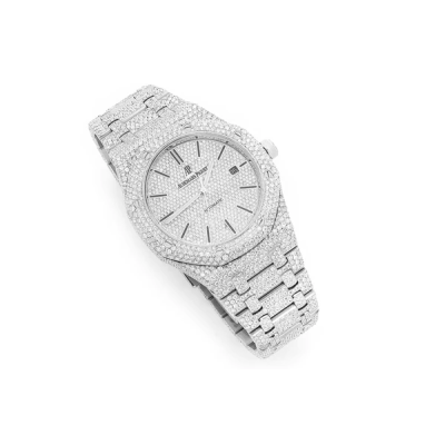 Audemars Piguet 15400ST Royal Oak Iced Out 41mm 01