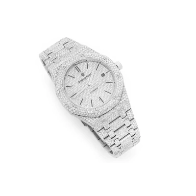 Audemars Piguet 15400ST Royal Oak Iced Out 41mm 01