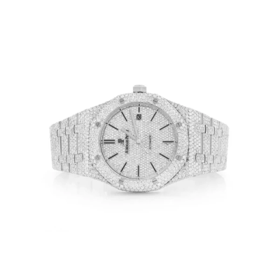 Audemars Piguet 15400ST Royal Oak Iced Out 41mm 02