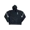 Chrome Hearts Plus Cross Allover Print avec Horseshoe Logo Sweat à capuche Noir