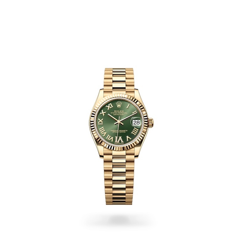 PKStockX Rolex Datejust 31 watch 18 kt yellow gold m278278-0030