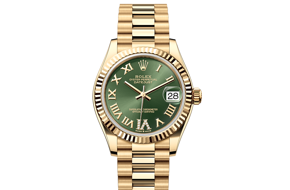 PKStockX Rolex Datejust 31 watch 18 kt yellow gold m278278-0030