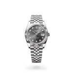 PKStockX Rolex Datejust 41 Oyster-41 mm-Oystersteel and White Gold Reference 126334 m126334-0006