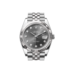 PKStockX Rolex Datejust 41 Oyster-41 mm-Oystersteel and White Gold Reference 126334 m126334-0006