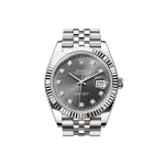 PKStockX Rolex Datejust 41 Oyster-41 mm-Oystersteel and White Gold Reference 126334 m126334-0006