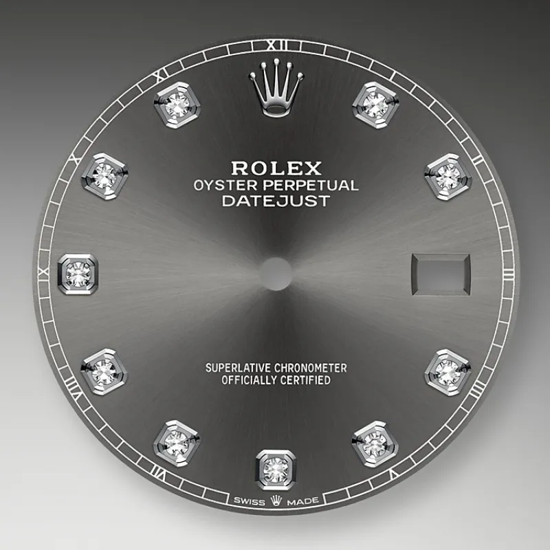 PKStockX Rolex Datejust 41 Oyster-41 mm-Oystersteel and White Gold Reference 126334 m126334-0006