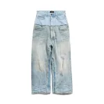 Balenciaga Layered Denim Jeans