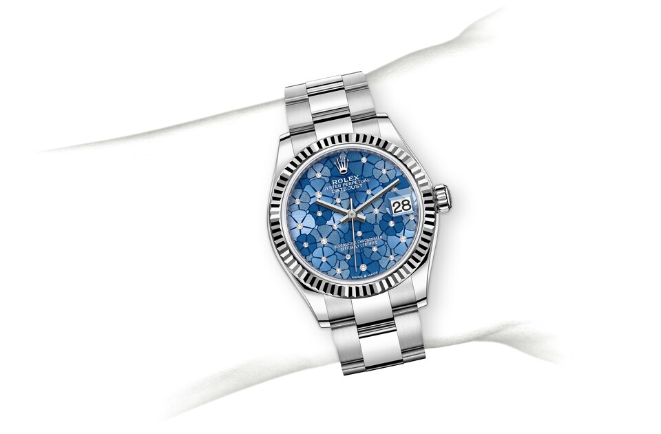 PKStockX Rolex Datejust 31 Oyster-31 mm-Oystersteel and White Gold Reference 278274 m278274-0035