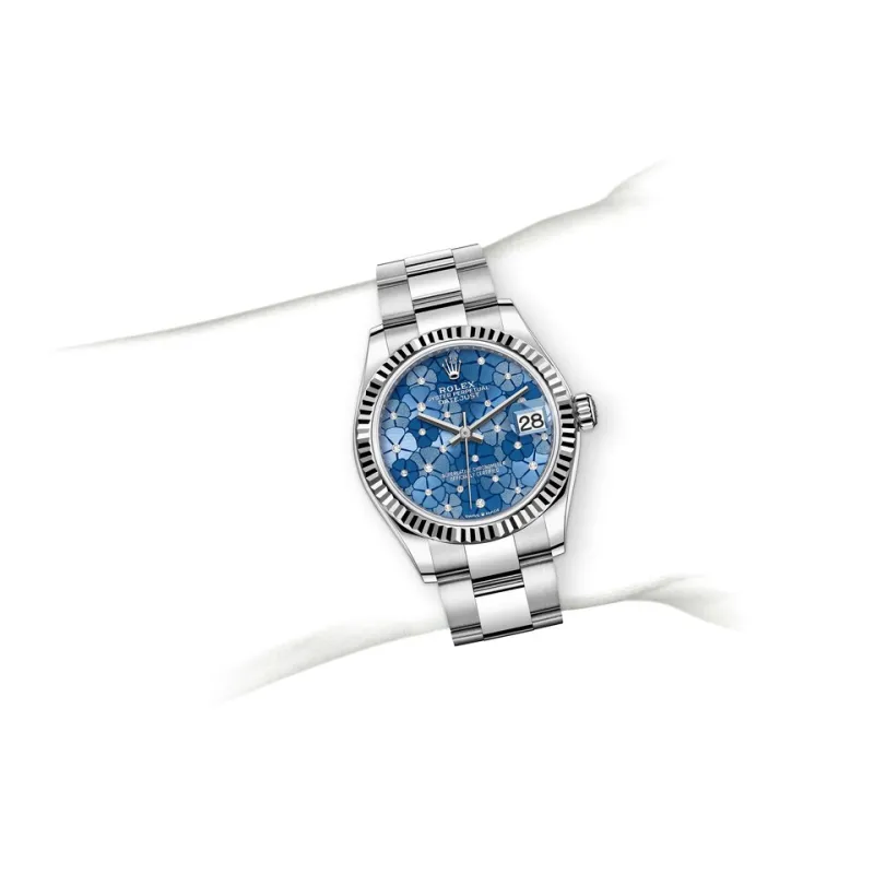 PKStockX Rolex Datejust 31 Oyster-31 mm-Oystersteel and White Gold Reference 278274 m278274-0035