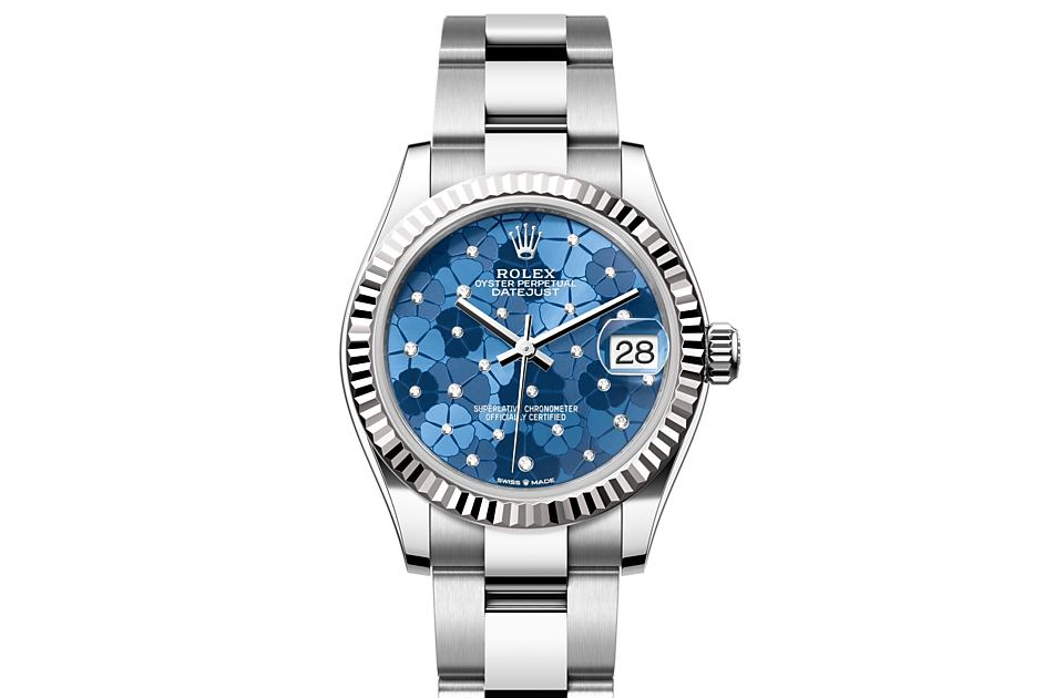 PKStockX Rolex Datejust 31 Oyster-31 mm-Oystersteel and White Gold Reference 278274 m278274-0035