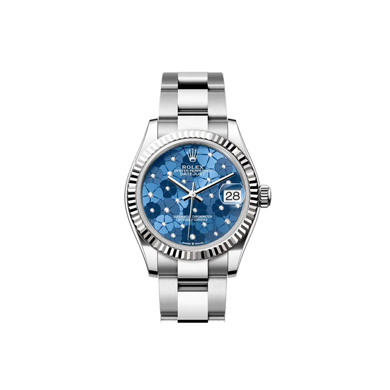 PKStockX Rolex Datejust 31 Oyster-31 mm-Oystersteel and White Gold Reference 278274 m278274-0035