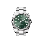 PKStockX Rolex Datejust 41 Oyster-41 mm-Oystersteel and White Gold Reference 126334 m126334-0027