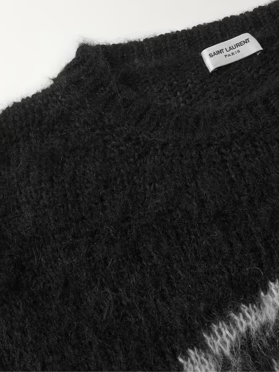 Saint Laurent 90s Saint Laurent Sweater In Mohair