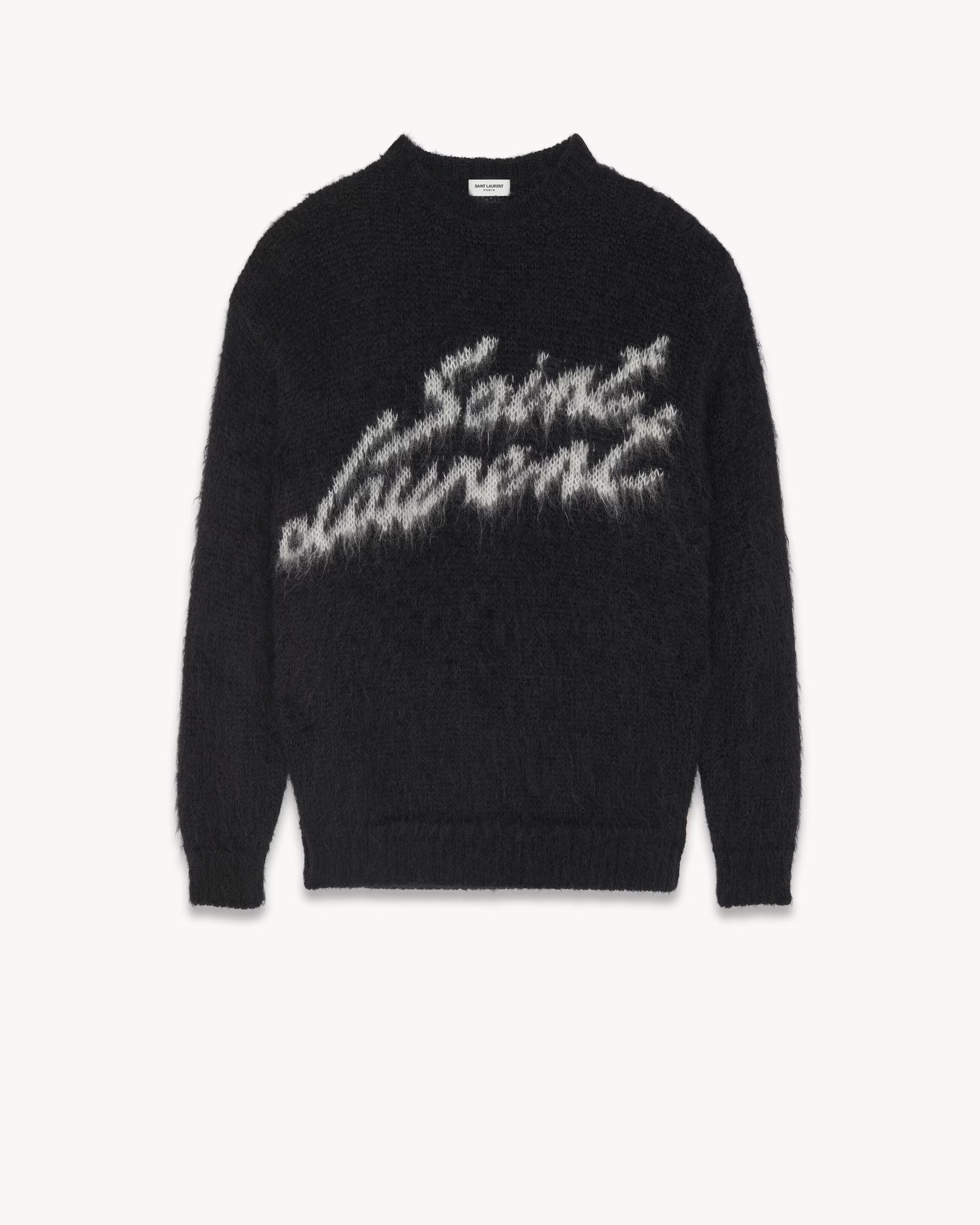 Saint Laurent 90s Saint Laurent Sweater In Mohair