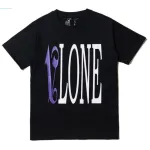 Vlone x Palm Angels T-Shirt Purple/Black