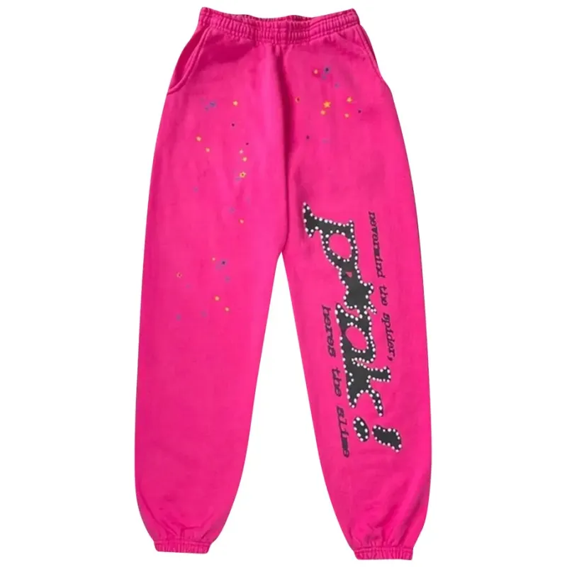 Sp5der P*NK Sweatpants Pink