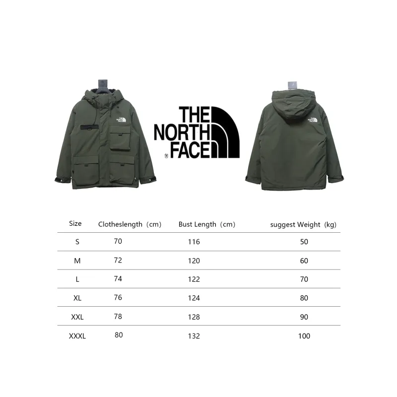 The North Face Alphabet Workwear Down Jacket Green