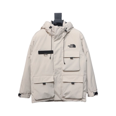 The North Face Alphabet Workwear Down Jacket White 01