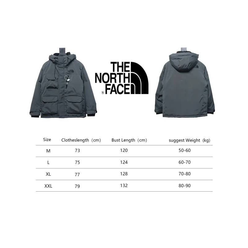 The North Face Polar Air Down Jacket Dark Grey