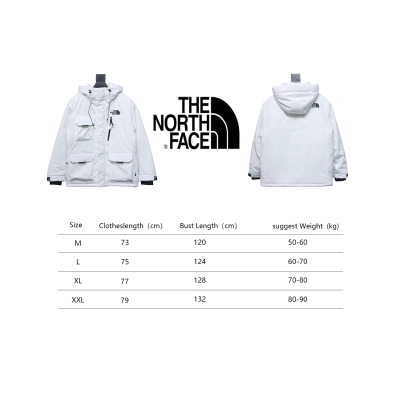 The North Face Polar Air Down Jacket White 02