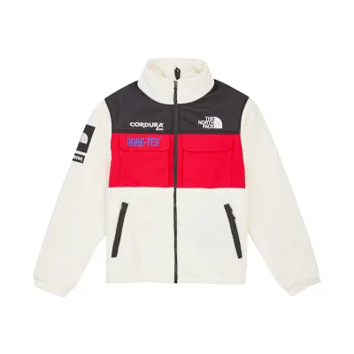 Supreme The North Face Expedition Fleece (FW18) Jacket White 01