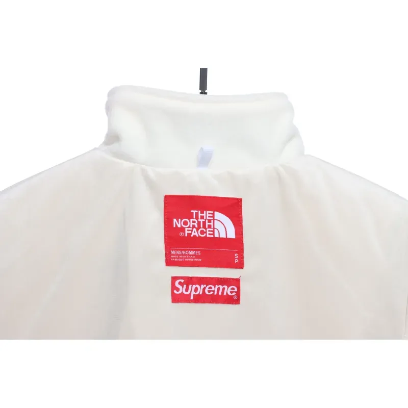 Supreme The North Face Expedition Fleece (FW18) Jacket White