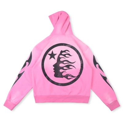 Hellstar Sport Hoodie Pink 02