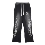Hellstar Studios Flare Sweatpants Black