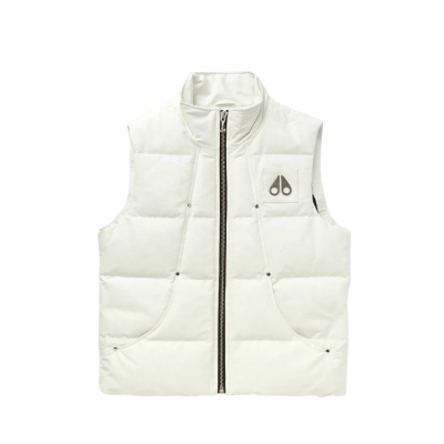 Moose Knuckles Montreal Vest White 01