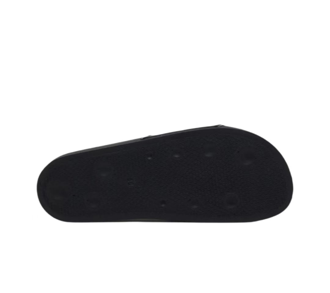 Palm Angels Logo Platform Slides Black White