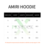 Amiri Bones Stacked Hoodie