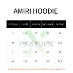 Amiri Ma Hollywood Hoodie Black