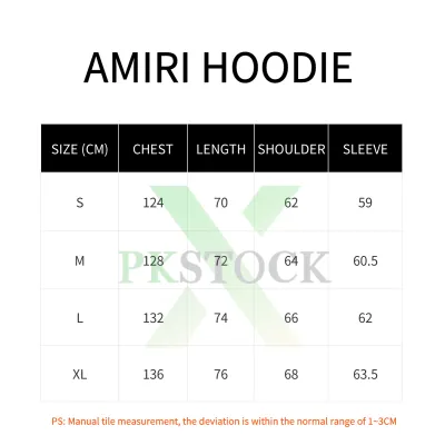 AMIRI Military Specs Stencil Hoodie Black/White 02