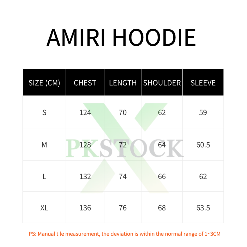 Amiri Bones Stacked Hoodie