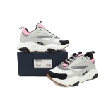 PK God Batch Dior Pink Gray 'B22' Sneakers Cream