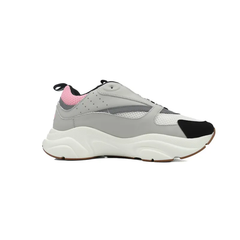 PK God Batch Dior Pink Gray 'B22' Sneakers Cream