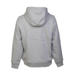 Burberry Embroidered EKD Cotton Blend Hoodie Grey