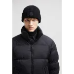 Moncler Cashmere Wool Beanie Black