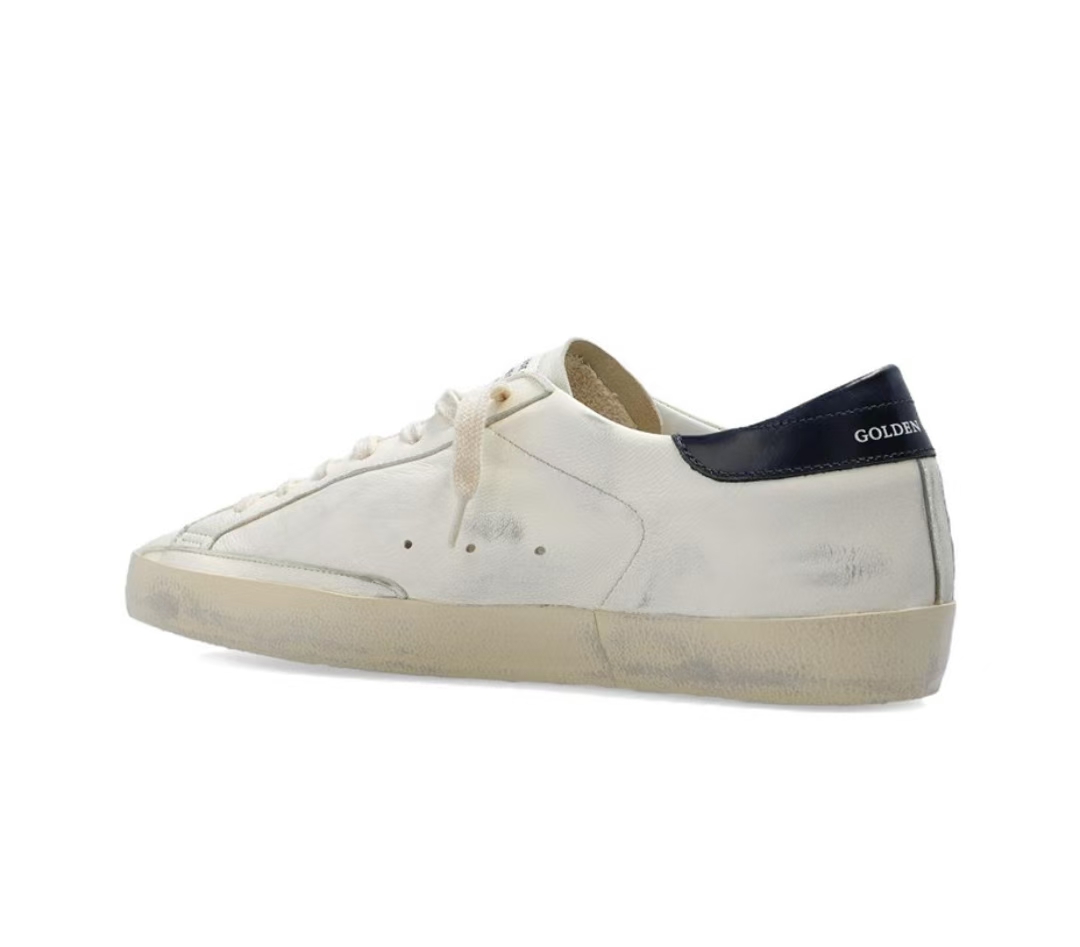 Golden Goose Super-Star Beige Night Blue