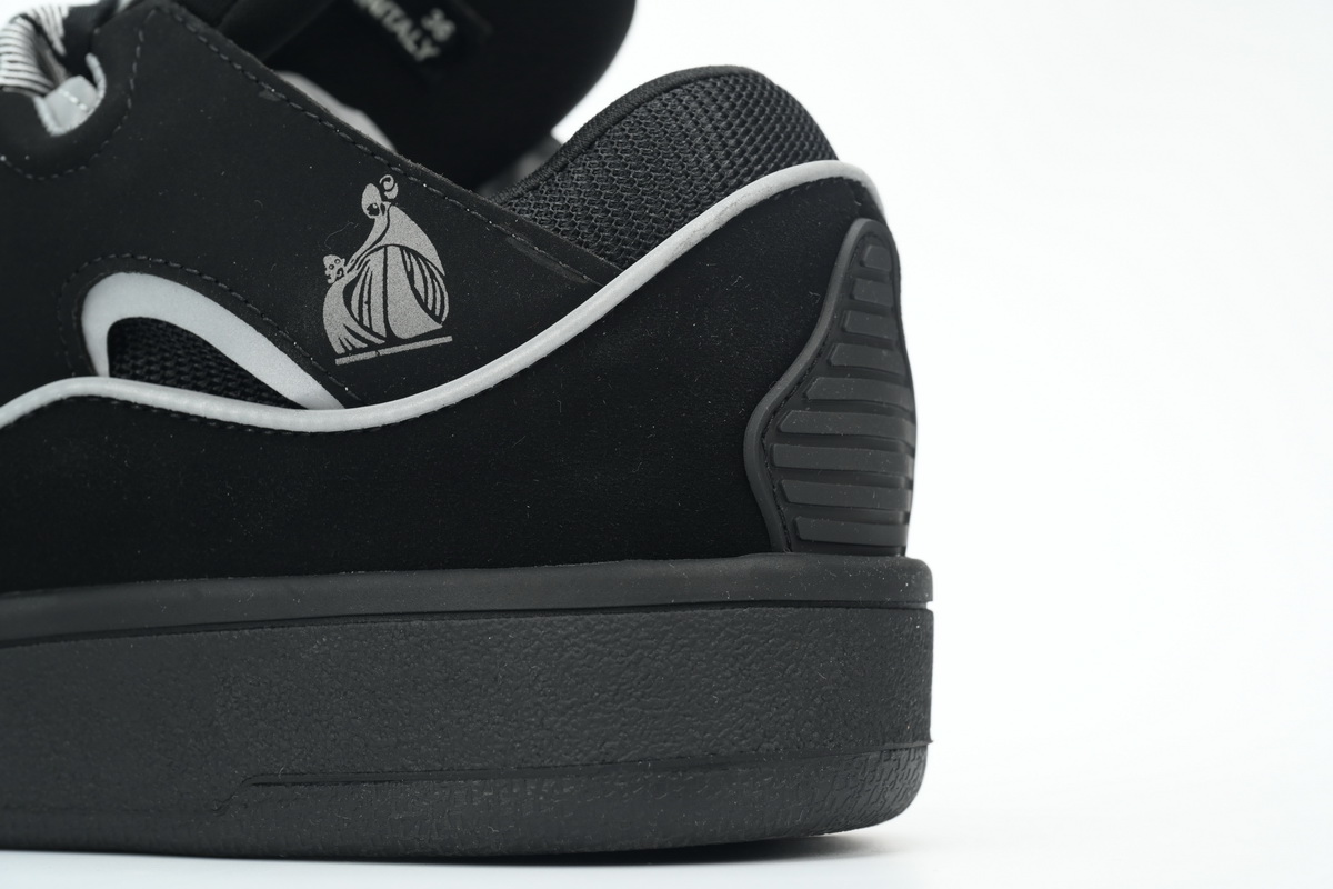 Lanvin Curb Sneakers Black white