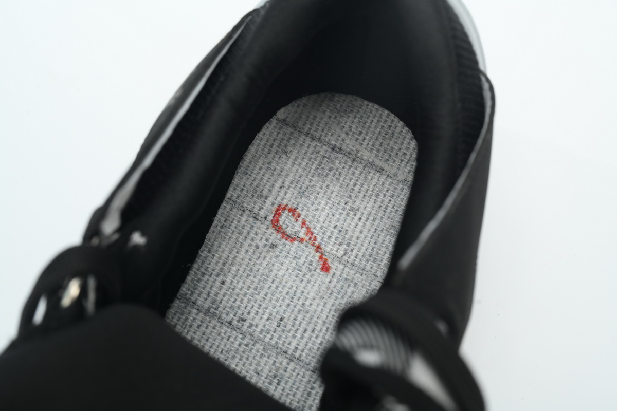 Lanvin Curb Sneakers Black white